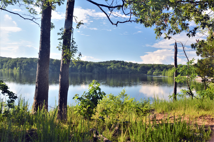 energy lake and dam